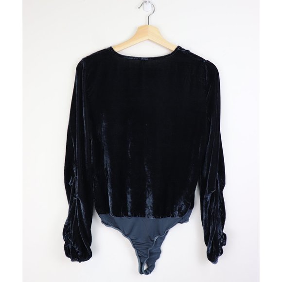 NEW Young, Fabulous & Broke Jayce Bodysuit Blue XS - Picture 8 of 8